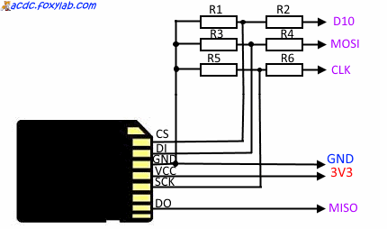 подключение SD карточки к Arduino