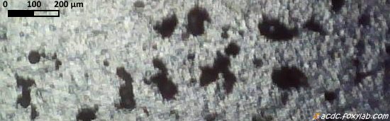 глина под микроскопом