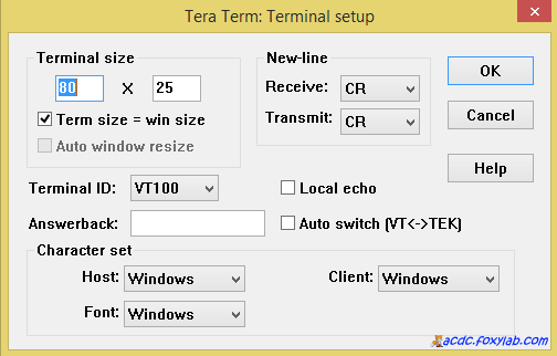 терминал эмулятора