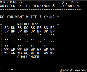 microchess 8080