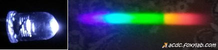 спектр белого светодиода