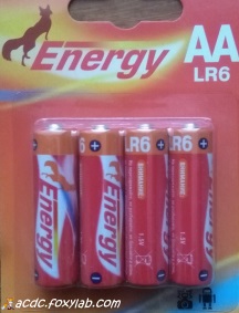 батарейки Energy